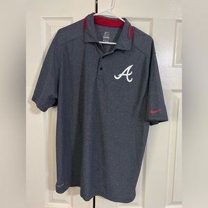 Nike Atlanta Braves Polo Large